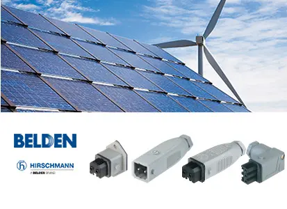 Power connectors from Hirschmann Automation and Control 