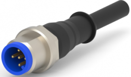 Sensor-Aktor Kabel, M12-Kabelstecker, gerade auf offenes Ende, 3-polig, 5 m, PUR, grau, 4 A, 2273042-3