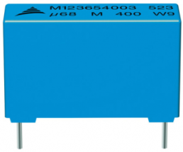 MKT film capacitor, 150 nF, ±10 %, 400 V (DC), PET, 7.5 mm, B32520E6154K000