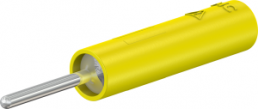 Counter test adapter, yellow, CAT III, 600 V