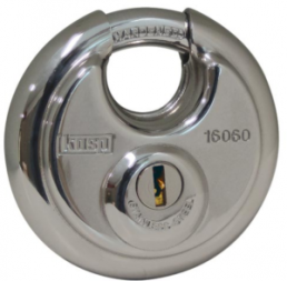 Disc lock, level 9, shackle (H) 13 mm, steel, (B) 60 mm, K16060D