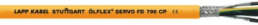 PUR servo line ÖLFLEX SERVO FD 796 CP 4 G 1.0 mm², AWG 18, shielded, orange