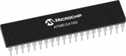 AVR microcontroller, 8 bit, 16 MHz, DIP-40, ATMEGA162-16PU