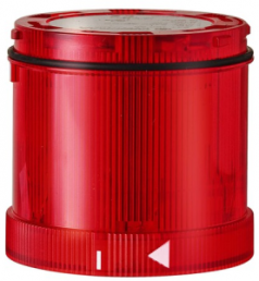LED permanent light element, Ø 70 mm, red, 24 V AC/DC, IP65
