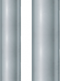 Protective hose, inside Ø 7 mm, outside Ø 10 mm, PVC, gray