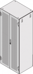 Varistar Perforated Steel Door, IP 20, 3 PointLocking, 2450H 600W, RAL 7021