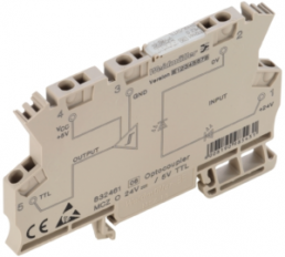 Solid state relay, 5-48 VDC, 50 mA, DIN rail, 8421060000