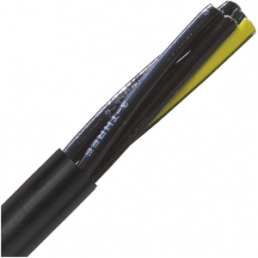 Polymer control line ÖLFLEX TRAY II 4 G 10 mm², AWG 8, unshielded, black