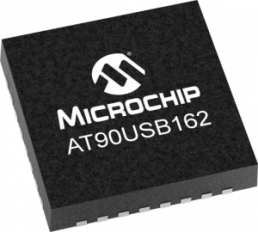 AVR microcontroller, 8 bit, 16 MHz, VFQFN-32, AT90USB162-16MU