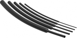 Heatshrink tubing, 2:1, (12.7/6.35 mm), polyolefine, black