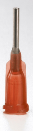 Dispensing Tip, (L) 12.7 mm, amber, Gauge 15, Inside Ø 1.37 mm, 915050-TE
