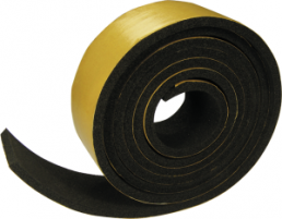 Sealing tape, 30 x 5 mm, EPDM, black, 10 m, 1200530001