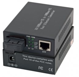 Media converter RJ45-STP/SC 1310nm/10km,Fast Ethernet, SM