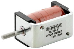 Linear solenoid, HU 324-F-24VDC, 100 % duty cycle