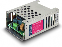 Open frame switching power supply, 24 VDC, 1.67 A, 40 W, TPP 40-124A-J