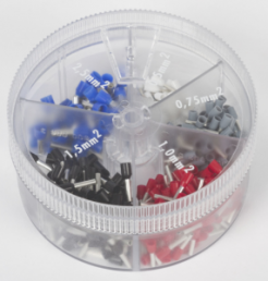 Assortment Box with insulated end sleeves (ferrules)