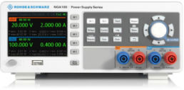 Laboratory power supply, 0 bis 100 V, outputs: 2 (2 A/2 A), 80 W, NGA142