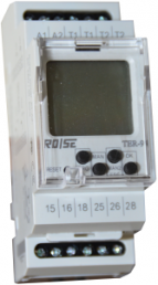Digital thermostat with timer, (L x W x H) 90 x 35.5 x 64 mm, TER-9