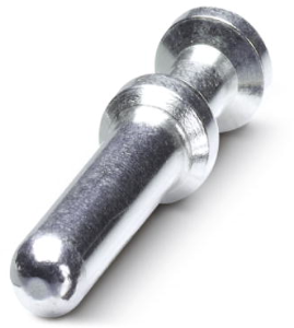 Pin contact, 2.5 mm², AWG 14, crimp connection, silver-plated, 1663242
