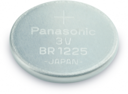 Lithium-button cell, BR1225, 3 V, 48 mAh
