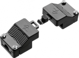 Strain relief for plug/socket, AC 166-1/ 3 ZEL RO WS