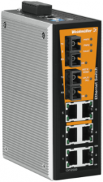 Ethernet switch, managed, 8 ports, 100 Mbit/s, 12-48 VDC, 1344770000