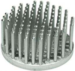 Pin heatsink, 40 x 20 mm, 6.05 to 1.05 K/W, natural aluminum