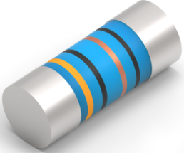 Resistor, thin film, SMD 0204, mini MELF, 3.9 kΩ, 0.4 W, ±1 %, 5-2176315-7