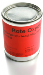 Oxide color for crucibles, red, 750 g, 4HMFARBE