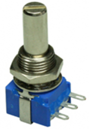 Conductive plastic potentiometer, 5 kΩ, 0.5 W, linear, solder lug, 53UAD-T22-B13L