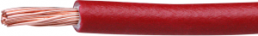 Polymer-Stranded wire, high flexible, halogen free, H05Z-K, 0.75 mm², AWG 20, red, outer Ø 2.8 mm