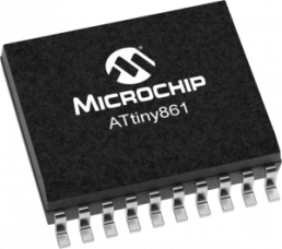 AVR microcontroller, 8 bit, 20 MHz, SOIC-20, ATTINY861-20SU