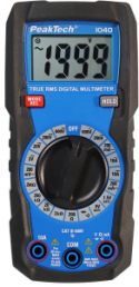 TRMS digital multimeter P 1040, 10 A(DC), 10 A(AC), 600 VDC, 600 VAC, CAT III 600 V
