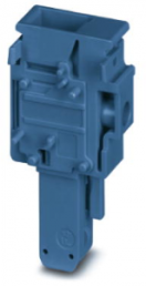 Plug, screw connection, 0.2-6.0 mm², 1 pole, 41 A, 8 kV, blue, 3060801