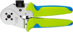 Four-pin crimping pliers for turned pin and socket contacts, 0.03-0.5 mm², AWG 32-20, Rennsteig Werkzeuge, 8730 0000 61