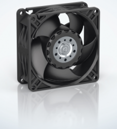 DC axial fan, 48 V, 80 x 80 x 32 mm, 54 m³/h, 36 dB, ball bearing, ebm-papst, 8318 NN