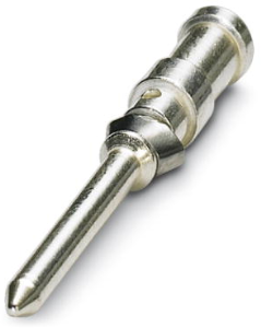 Pin contact, 0.75 mm², AWG 18, crimp connection, silver-plated, 1663352