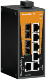 Ethernet switch, unmanaged, 8 ports, 100 Mbit/s, 12-48 VDC, 1412120000