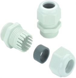 Cable gland, PG7, 15 mm, Clamping range 3 to 6.5 mm, IP68, silver, 1568970000