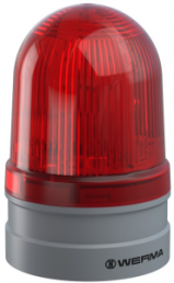 LED surface mounted luminaire TwinFLASH, Ø 85 mm, red, 115-230 VAC, IP66