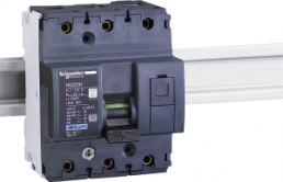 Circuit breaker, 3 pole, B characteristic, 125 A, 375 V (DC), 440 V (AC), screw connection, DIN rail, IP20
