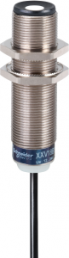 Ultrasonic sensor - M18 metal - Sn 50mm - PNP NC - cable 2m
