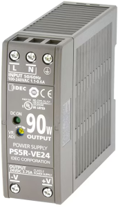 Power supply, 24 VDC, 3.75 A, 90 W, PS5R-VE24