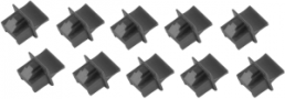 Dust protective cap for RJ45 socket, black, BS08-01021-10