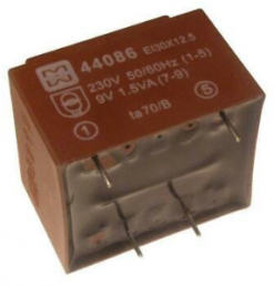 Electronic transformer, 1.5 VA, 9 V, 167 mA, 44086
