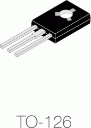 Bipolar junction transistor, PNP, 1.5 A, 60 V, THT, TO-126, BD138-16