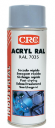 CRC Acryl Protective varnish spray, 31079, light-gray, glossy, RAL 7035