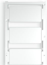 Polyamide Device marker, (L x W) 60 x 30 mm, white, 30 pcs