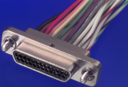 D-Sub connector, 21 pole, straight, 1532181-4