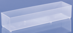 Compartment insert, transparent, (W x D) 55 x 235 mm, EINSATZ 55 A8-3